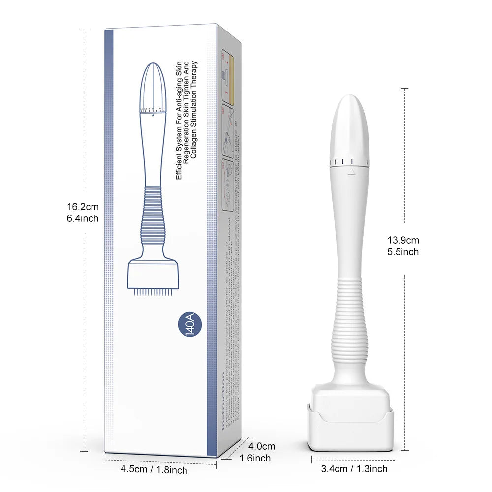 DermaStamp réglable 0-3.0 mm Visage et Cheveux