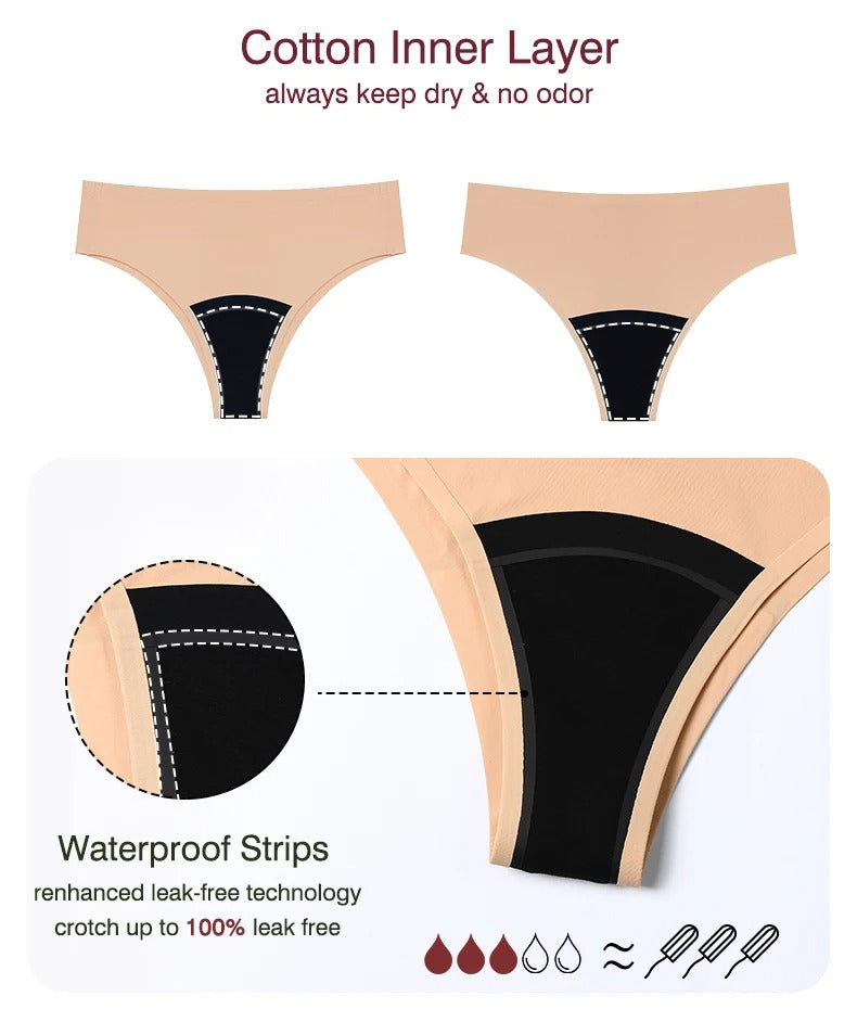 MIRA - Seamless lace menstrual panties