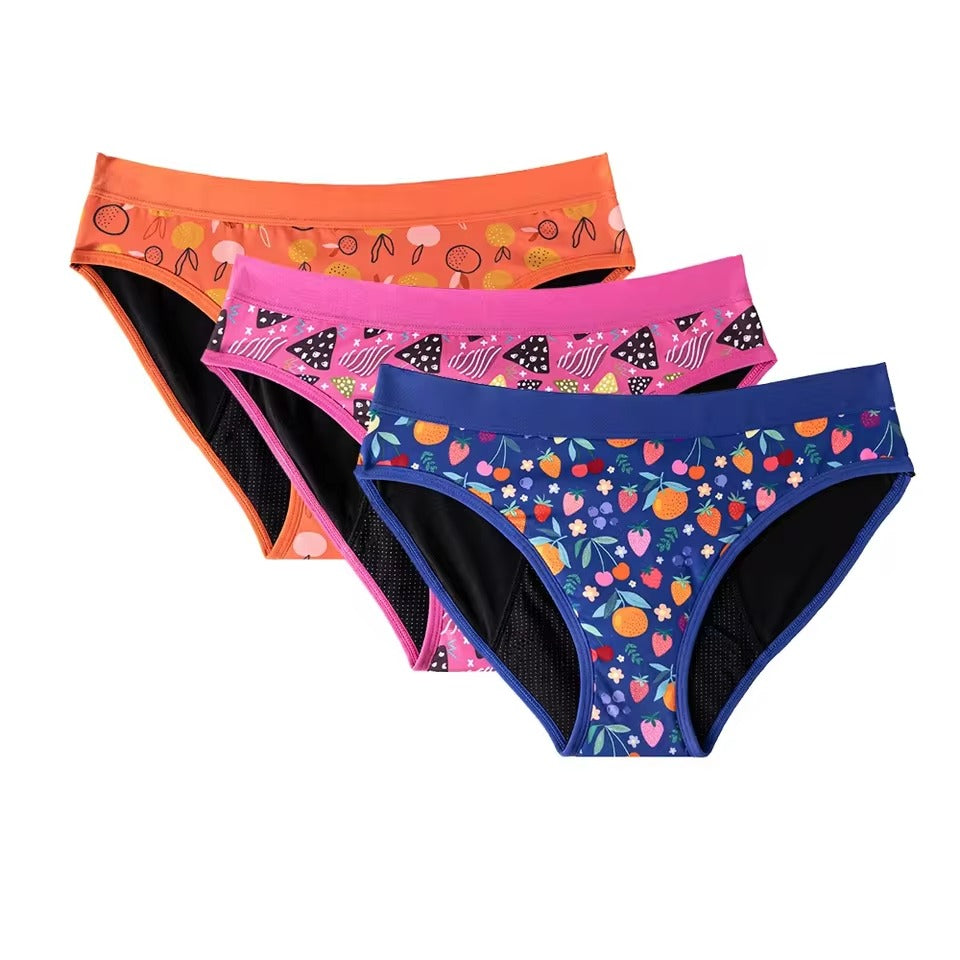 TITIZA - Cotton Menstrual Panties for Young Girls