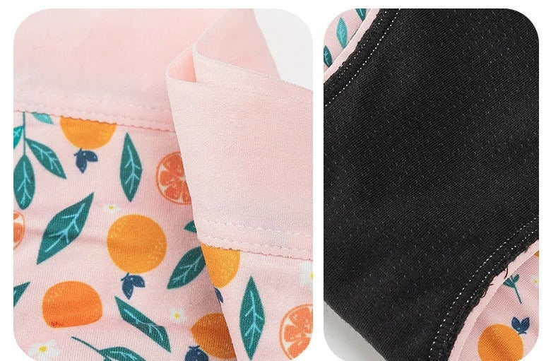 Pack PRINCESA : 5 culottes menstruelles pour ados et jeunes filles