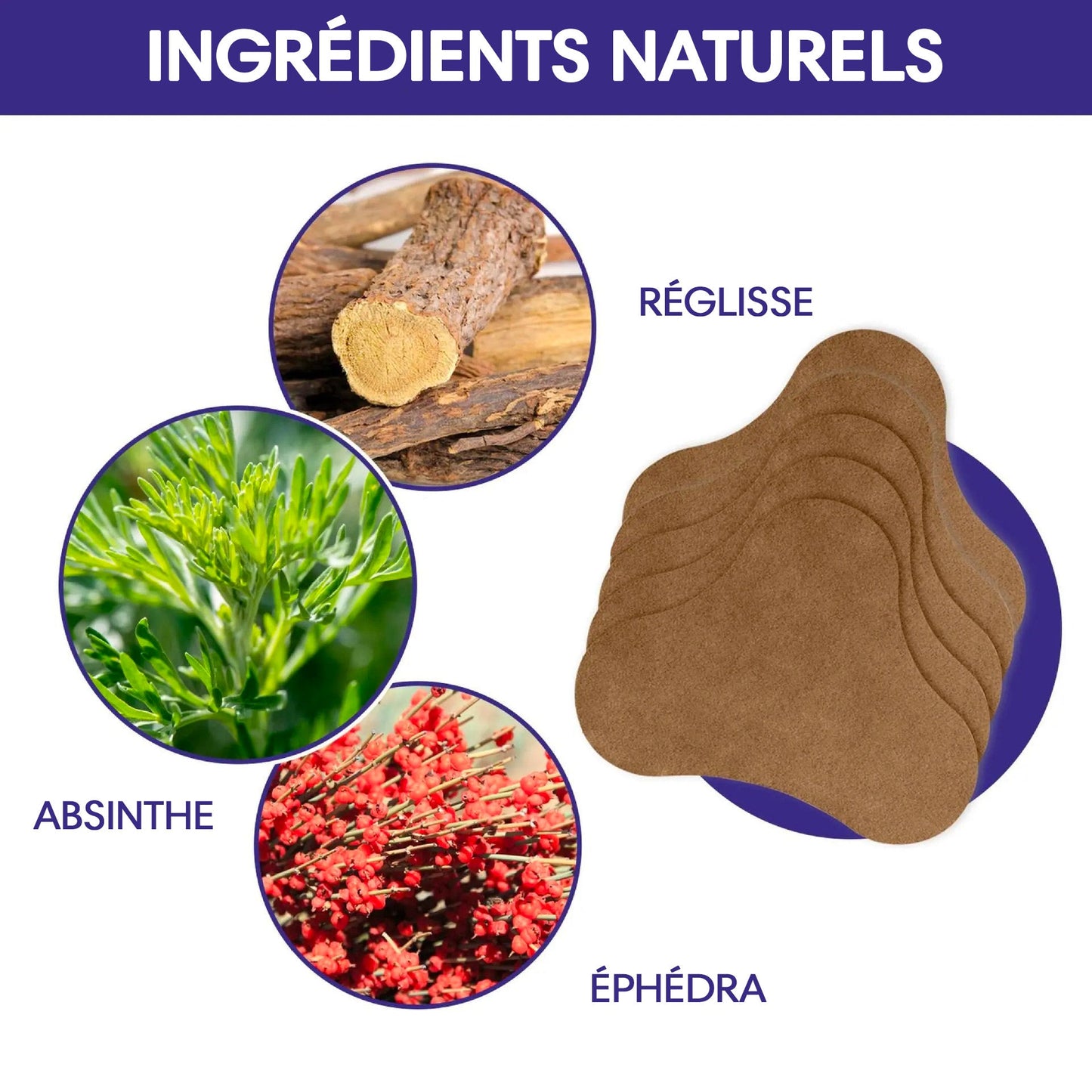 Lot de 15 Patchs pour traitement d'hallux valgus