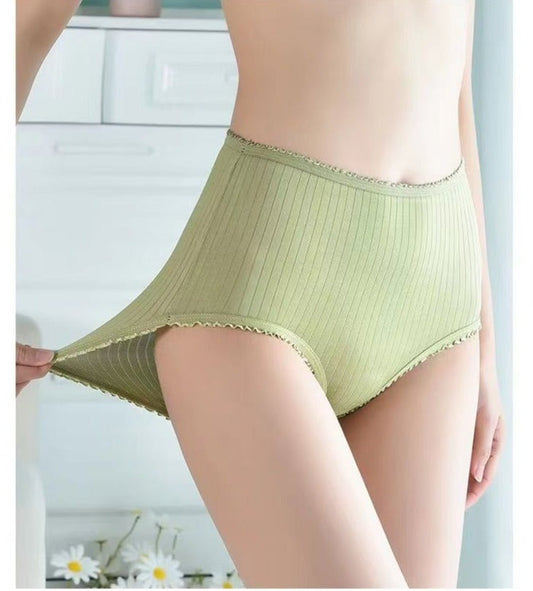Culottes d’incontinence en coton (Taille haute)