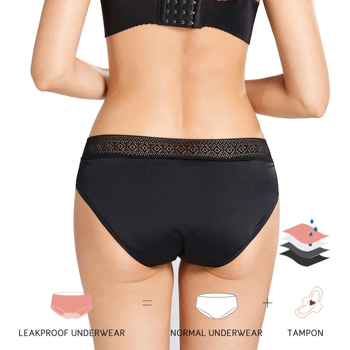 TWIZA Menstrual Panties for all flows