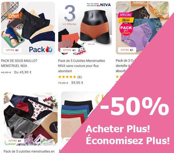 + Packs & Boxes 🩸💧