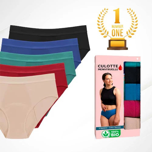 Le leader des packs de culotes menstruelles en France | N°1 Culotte menstruelle