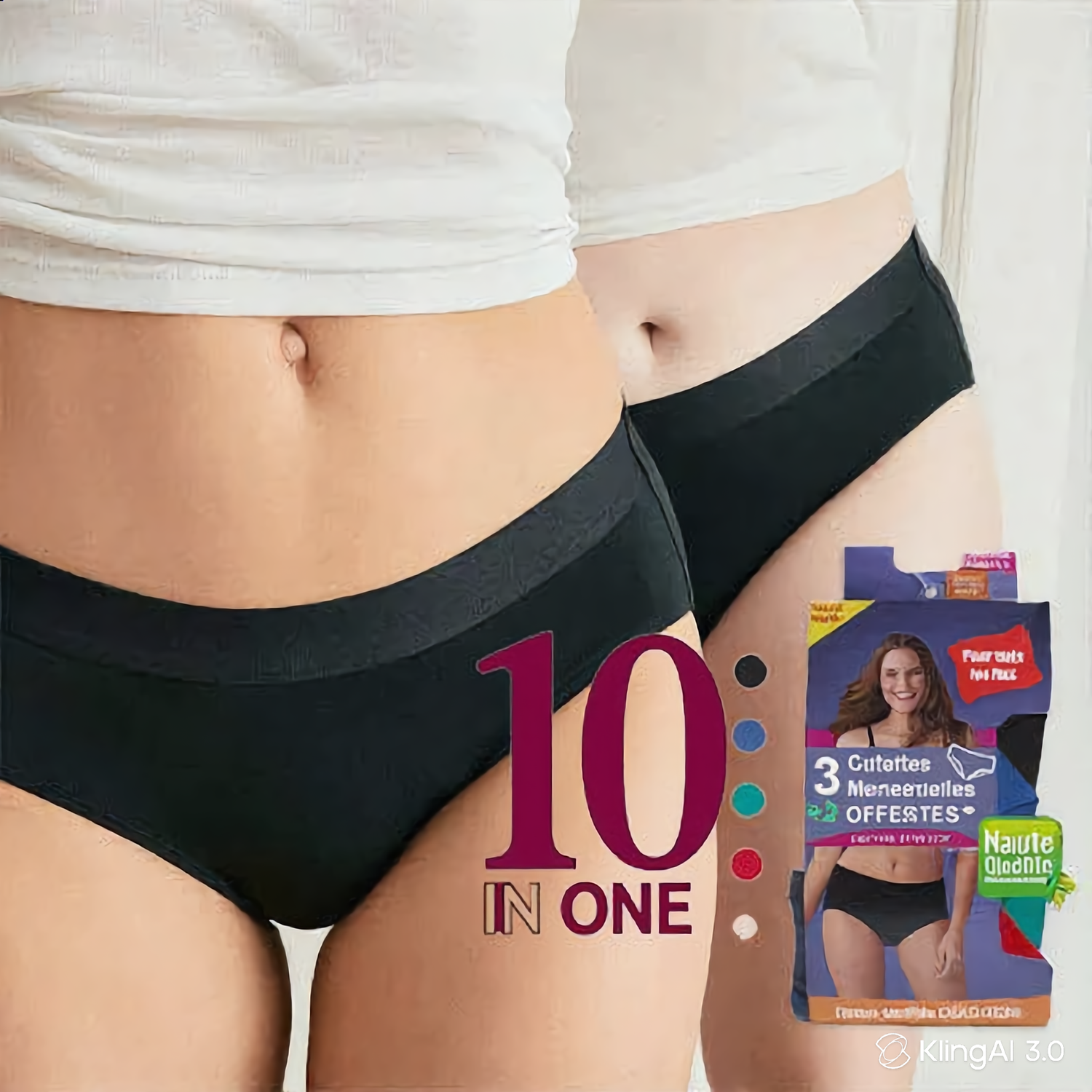 Meilleurs Lots de Culottes Menstruelle Plus Des Culottes OFFERTES