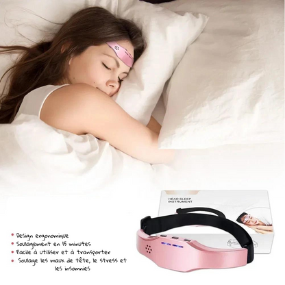 Anti-migraine, anti-stress and anti-insomnia head massager