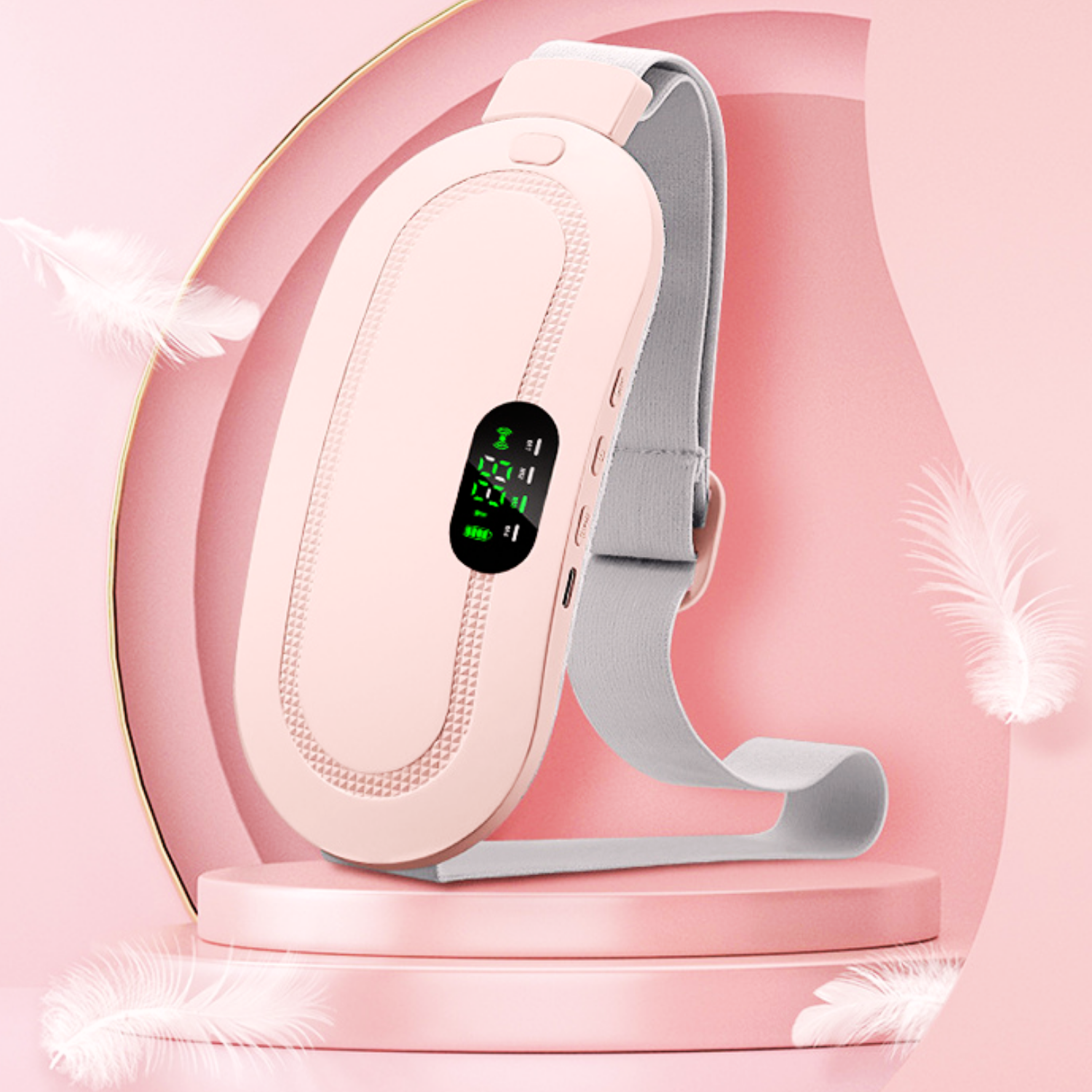 Ceinture Ventrale Chauffante Bébé Vicloon – Anti-colique, Doublure Argile Naturelle | Micro-ondable, Lavable, Soulage Ballonnements Et Douleurs Abdominales - 6