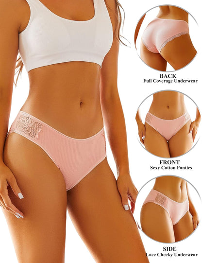 Pack of Menstrual Panties (+3 free cotton panties)