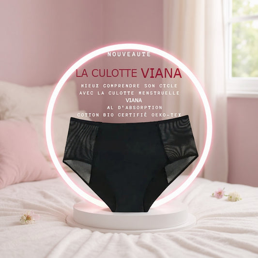 VIANA - Culotte Menstruelle pour les flux abondants