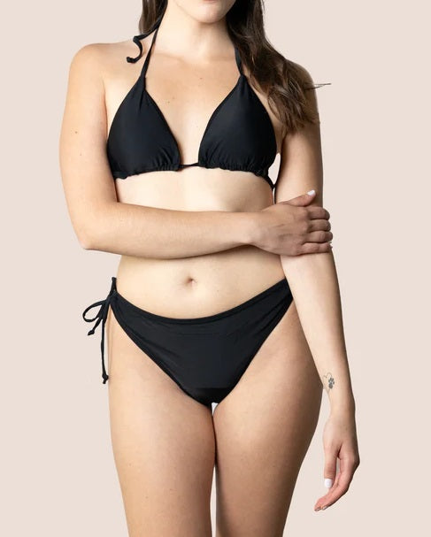 Tayla - Bas de Maillot de Bain Menstruel à Cordes