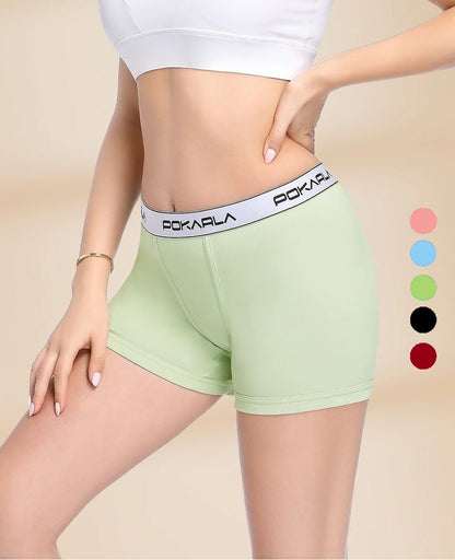 Boxer anti-fuites urinaires femme - short en coton d’incontinence