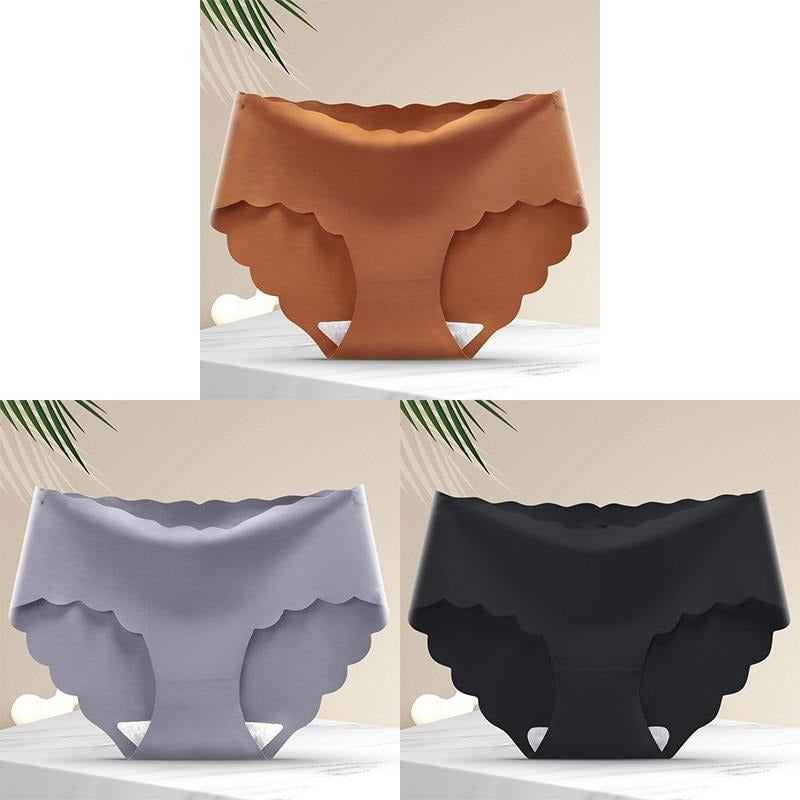 Invisible Panties - Pack of 3 Seamless and Elastic Panties 