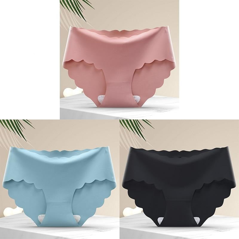 Invisible Panties - Pack of 3 Seamless and Elastic Panties 