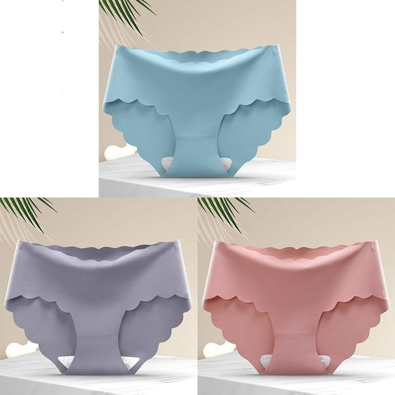 Invisible Panties - Pack of 3 Seamless and Elastic Panties 