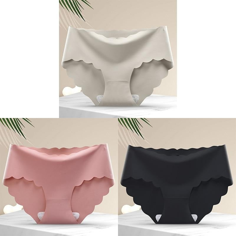 Invisible Panties - Pack of 3 Seamless and Elastic Panties 