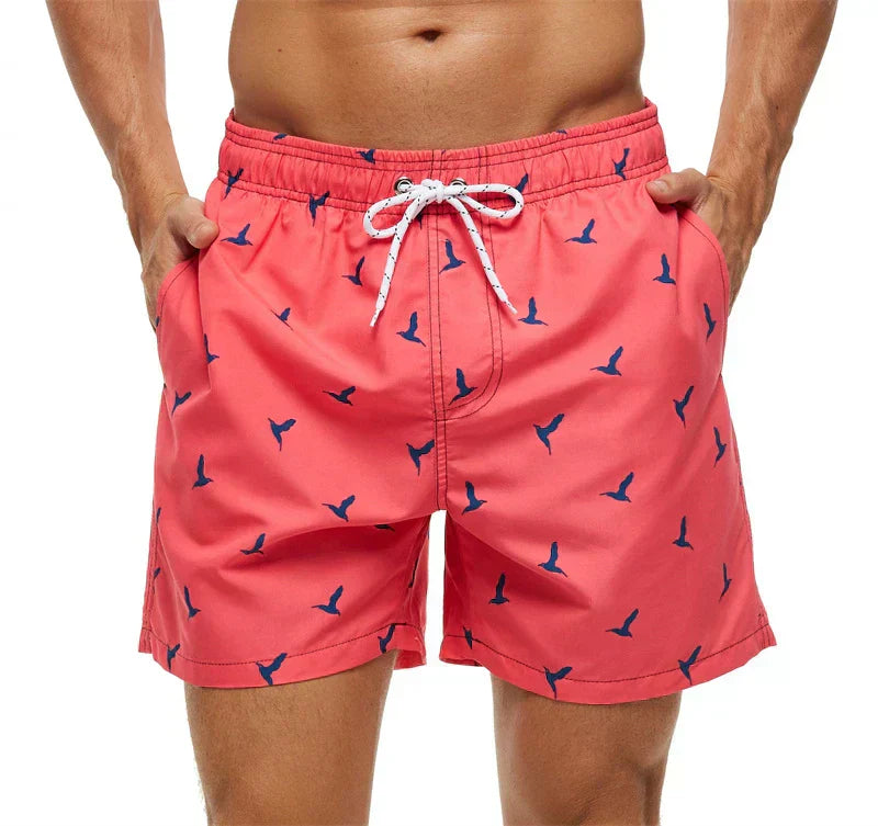 MATCHO - Short de Bain à Cordon et Différents Motifs XXS-6XL
