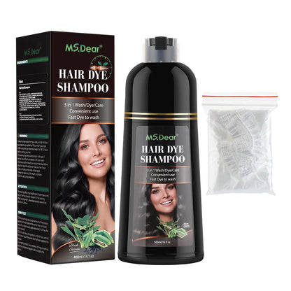 Naturlig farve shampoo 3 i 1 400ml - Naturlige ingredienser