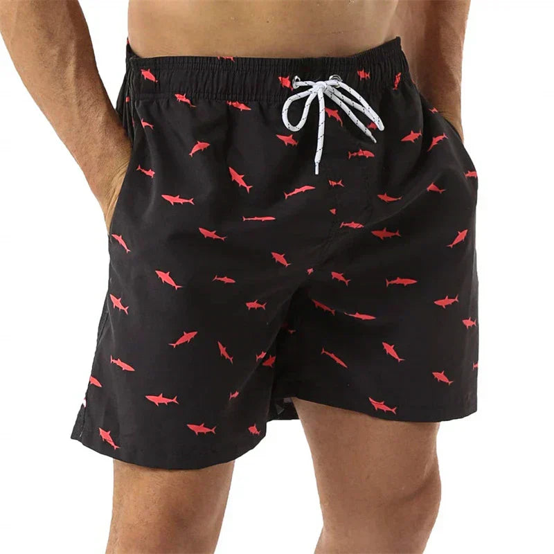 MATCHO - Short de Bain à Cordon et Différents Motifs XXS-6XL