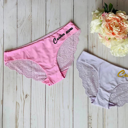 Personalized panties 