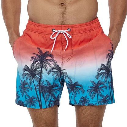 MATCHO - Short de Bain à Cordon et Différents Motifs XXS-6XL