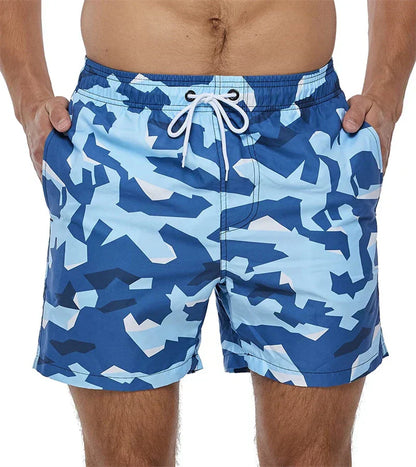 MATCHO - Short de Bain à Cordon et Différents Motifs XXS-6XL