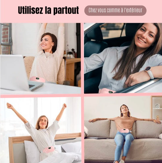 Ceinture Menstruelle Chauffante pour les règles douloureuses Whisper™