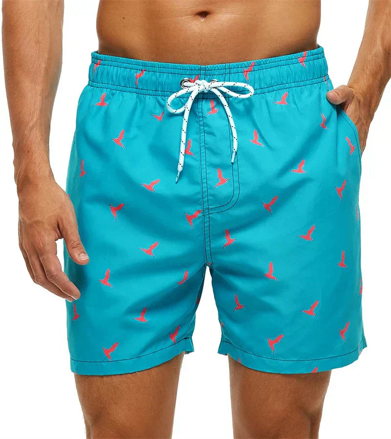 MATCHO - Short de Bain à Cordon et Différents Motifs XXS-6XL