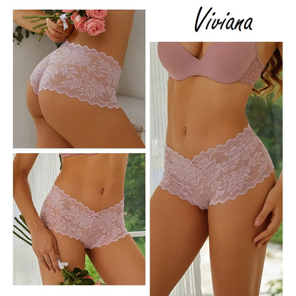 Lot de 5 Culottes en dentelle - Viviana