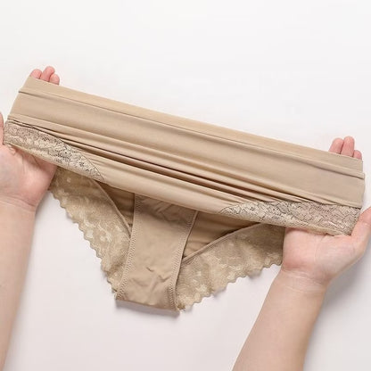 Pack of 6 cotton lace panties - CAMILIA Collection