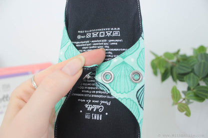 3-pack återanvändbara menstrossor i ekologisk bomull för rikligt flöde