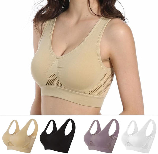Seamless, Breathable, Ultra-Comfortable Bralette