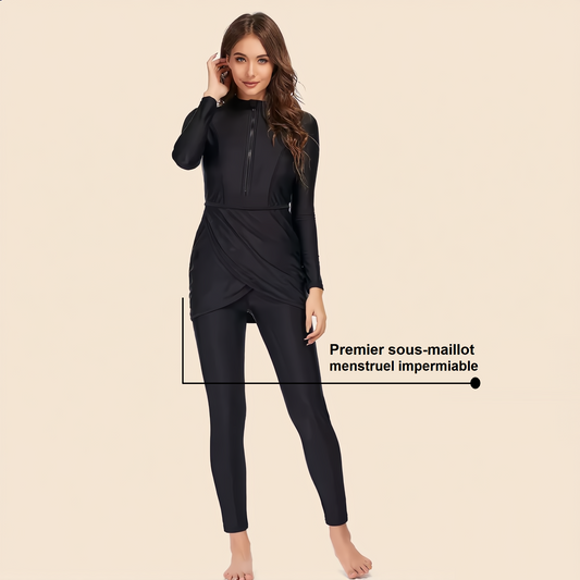 SAFA SWIM │14 Burkinis pour les règles - Maillot de bain menstruel couvrant