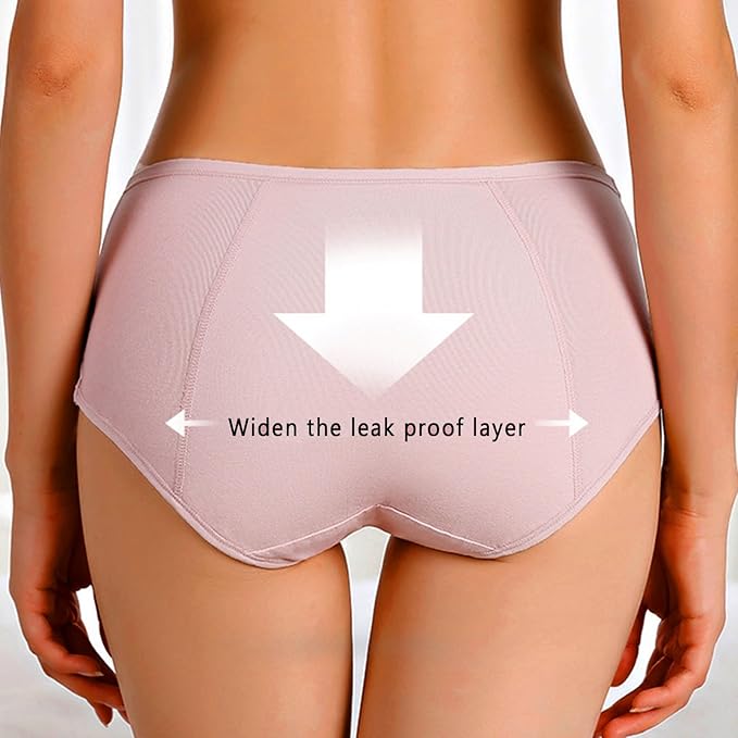Pack of 5 incontinence underwear