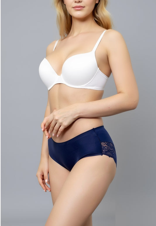 Lot de 3 culottes en soie glacée sans couture SILA