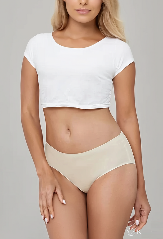 Culottes sans couture en soie glacée YIVA