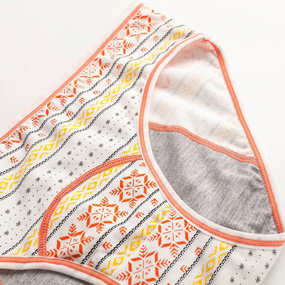 Pack Premières Règles de 6 Culottes Menstruelles pour Adolescentes et Jeunes filles