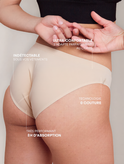 NÜA - SOUS MAILLOT MENSTRUEL TAILLE HAUTE