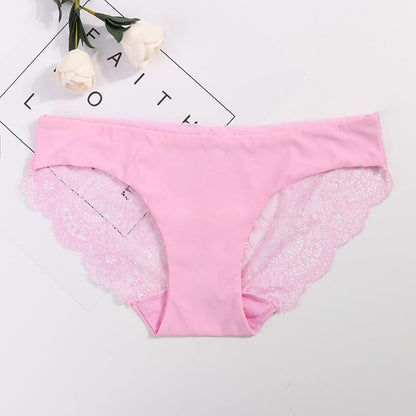 Culotte personnalisée en dentelle sans couture - La Curieuse