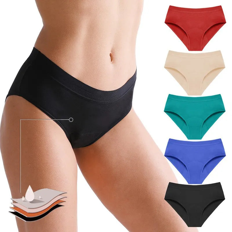 Pack de 7 Culottes Menstruelles pour flux abondant