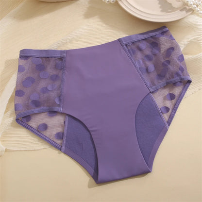 Pack of 3 Lace Menstrual Panties 4 Ultra Absorbent Layers