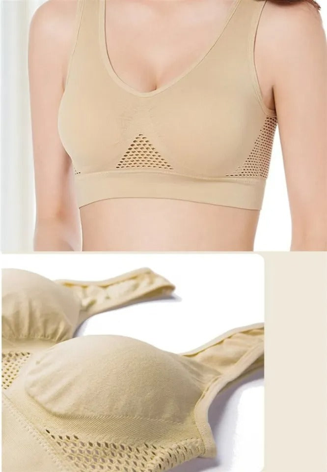 BRASCONFORT 3X Brassièrses Sans Armatures Anti-Affaissement & Ultra Respirantes - Edition Limitée