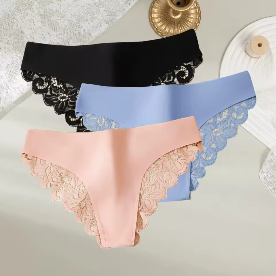 Lot de Culottes en dentelle Élya