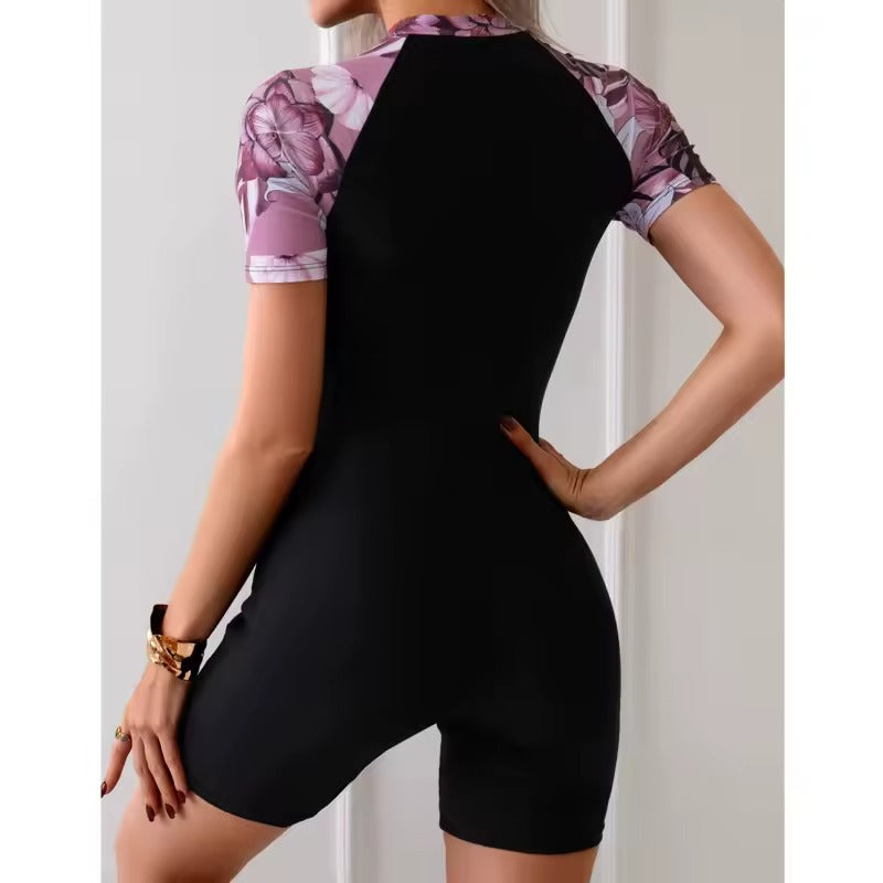 RIFIANA - Menstrual swimsuit boxer and t-shirt set