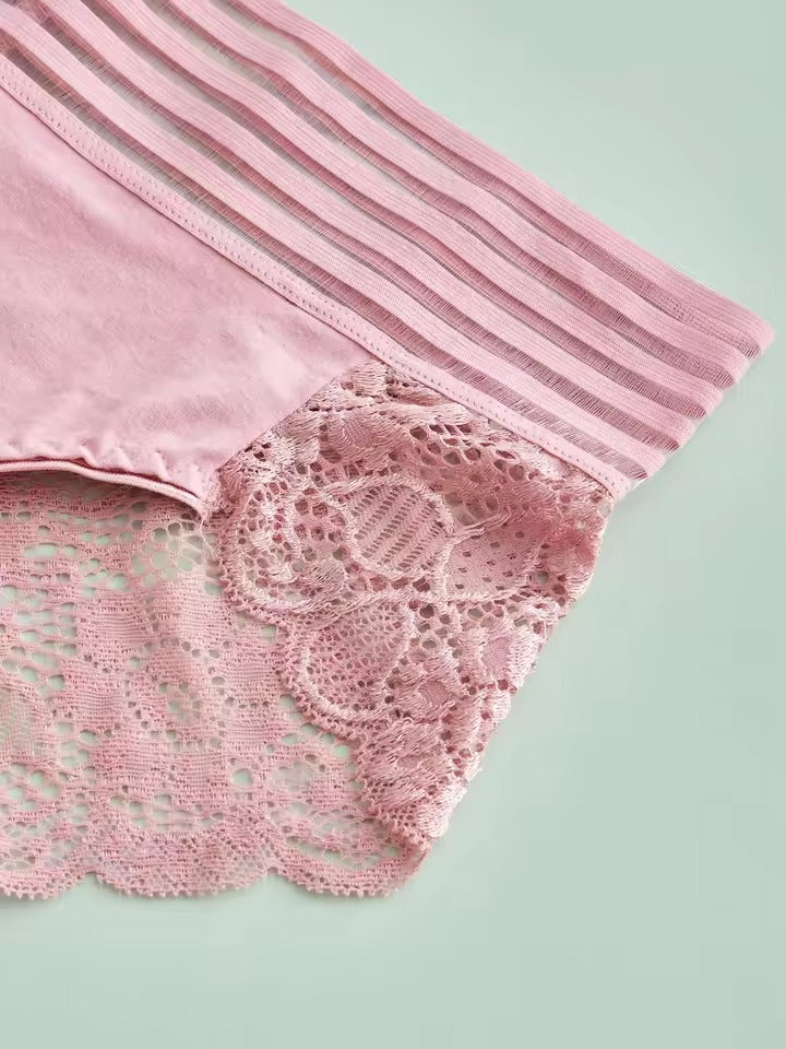 Lot de 6 culottes en dentelle Yola