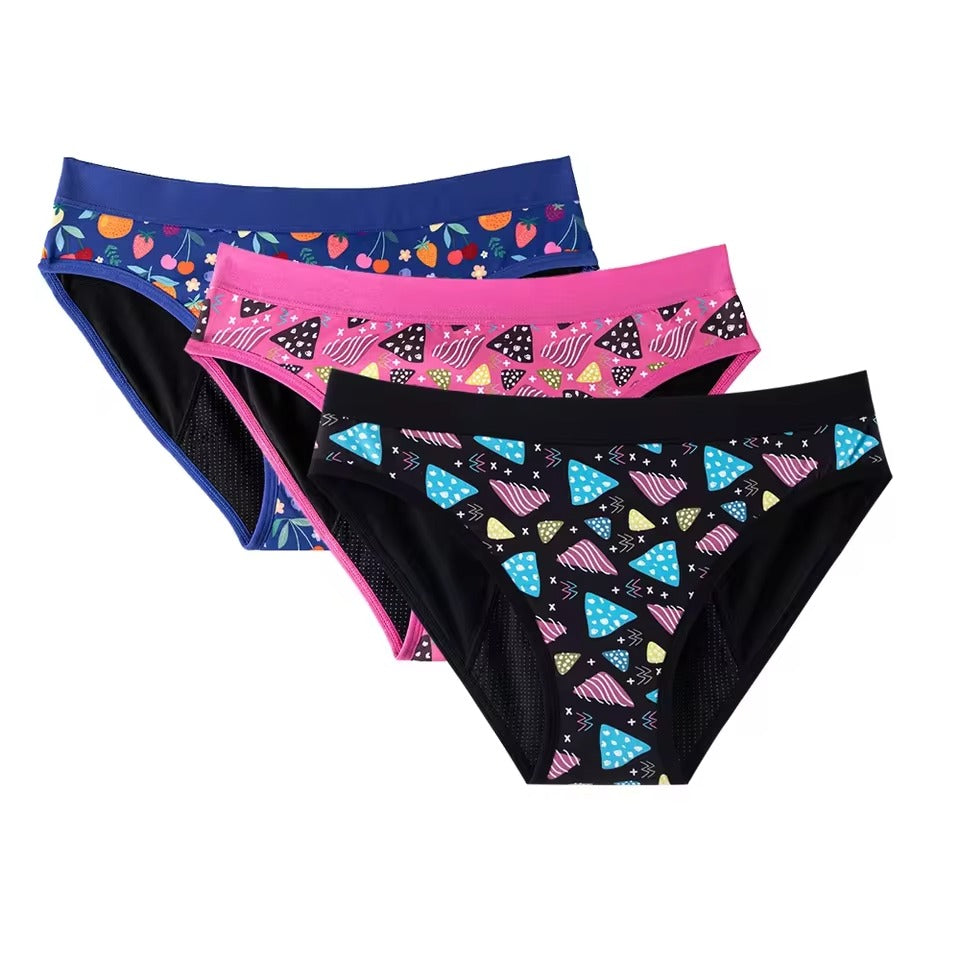 TITIZA - Cotton Menstrual Panties for Young Girls