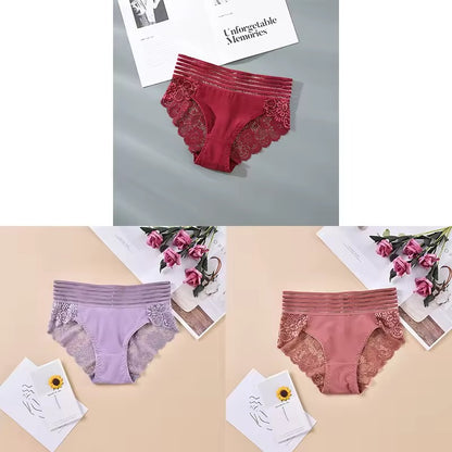 Lot de 6 culottes en dentelle Yola