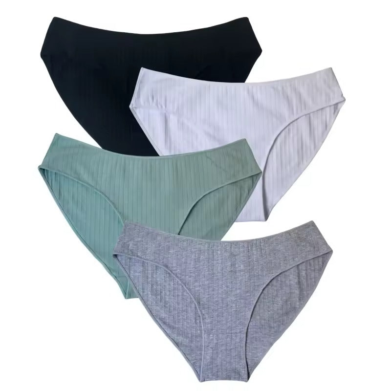 Lot de 4 Culottes en 100% coton Modèle Zila