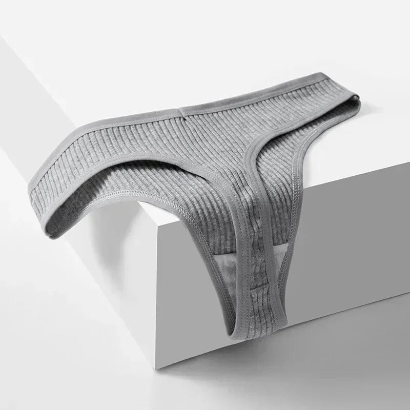 Lot de 3 tangas en coton Zina