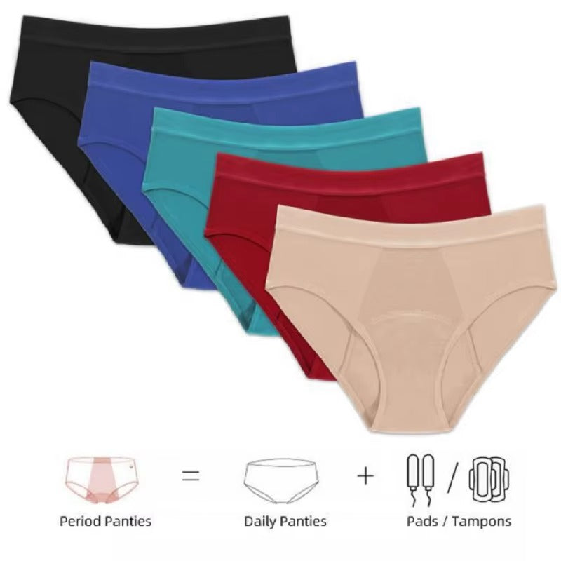 YEVAFIT - Culotte menstruelle en bambou pour flux abondant